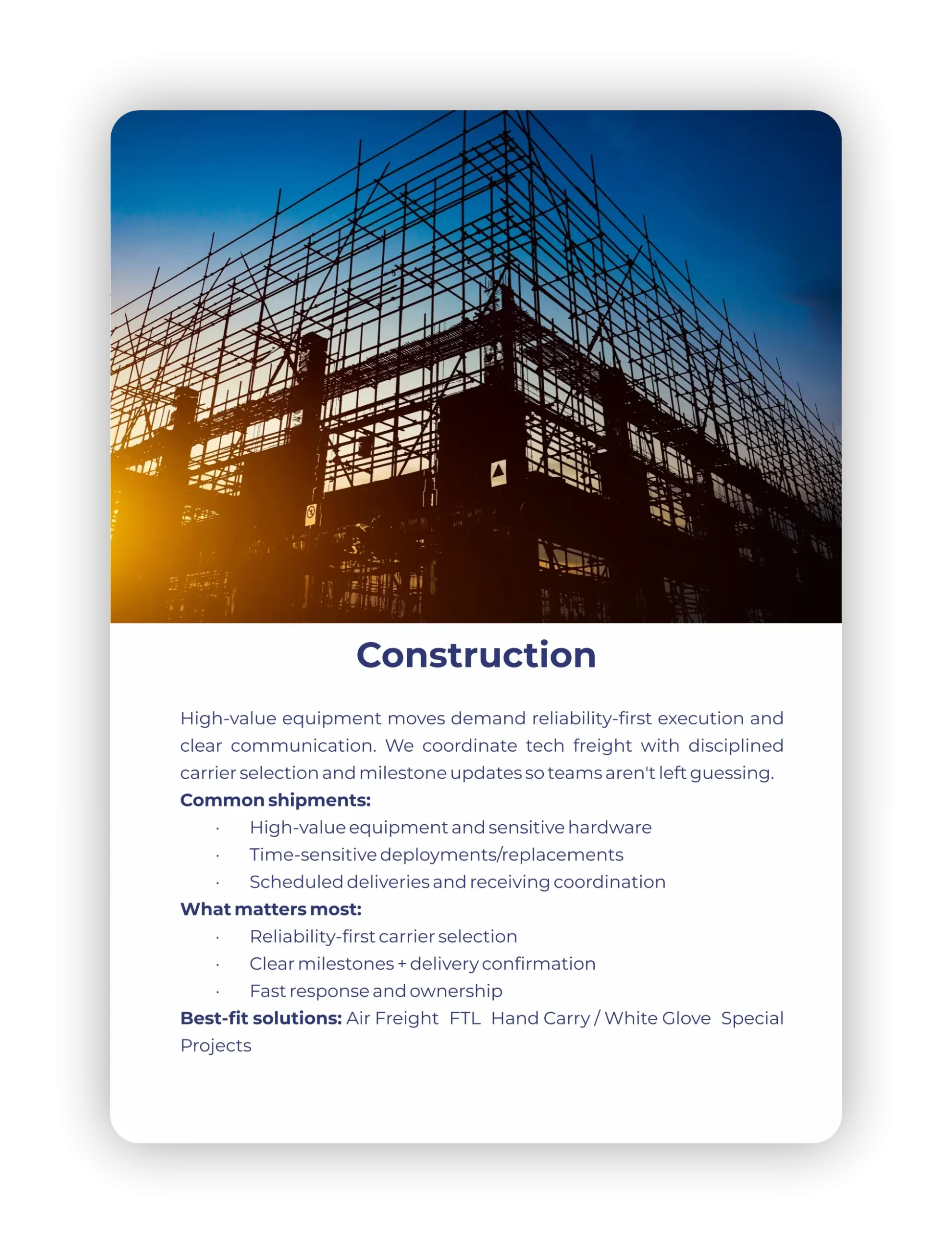 Construction Banner